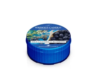 Kringle Candle Wild Lavender & Blueberry vonná sviečka (42g)