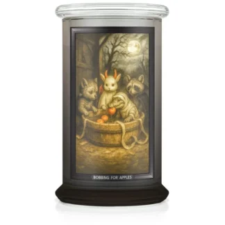 Kringle Candle Halloween Ombre: Bobbin for Apples vonná sviečka veľká 2-knôtová (624 g)