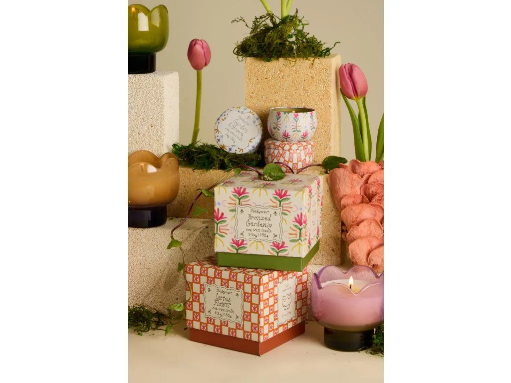 Paddywax TULIP Garden & Grove vonná sviečka v plechovičke 56g – Obrázok 4