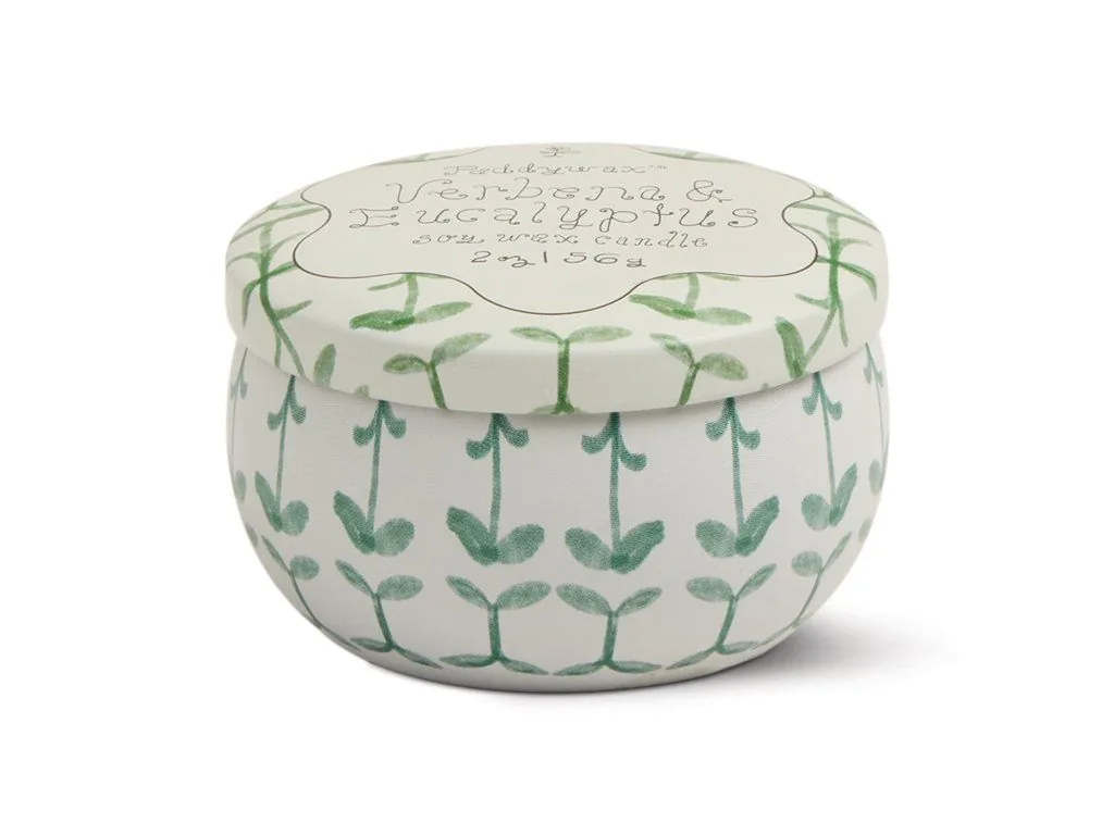 Paddywax TULIP Verbena & Lemongrass vonná sviečka v plechovičke 56g – Obrázok 2