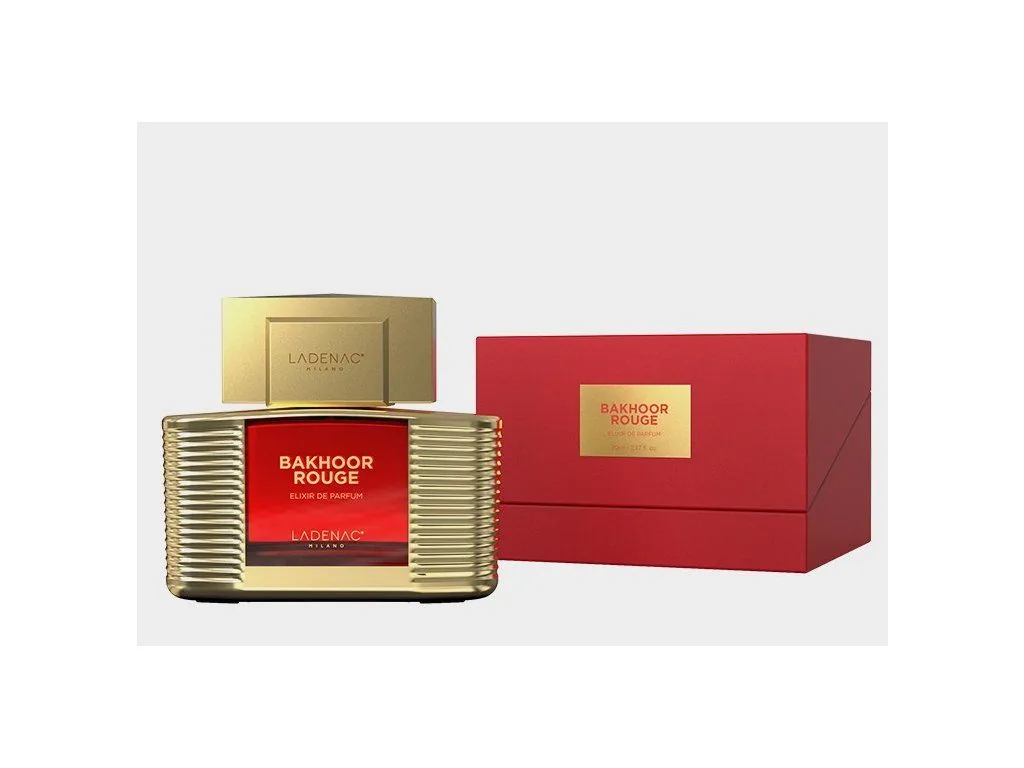 Ladenac BAKHOOR ROUGE Elixir de Parfum 70ml – Obrázok 2