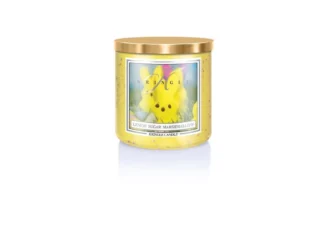 Kringle Candle Easter: Lemon Sugar Marshmallow TUMBLER 3-knôtová vonná sviečka (411g)