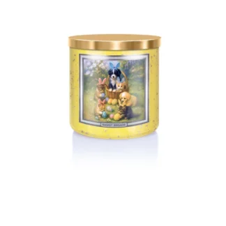 Kringle Candle Easter: Basket Brigade TUMBLER 3-knôtová vonná sviečka (411g)