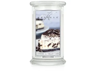 Kringle Candle Cookies & Cream Cake vonná sviečka veľká 2-knôtová (624 g)