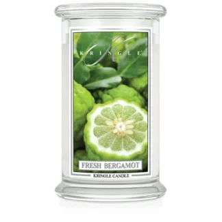 Kringle Candle Fresh Bergamot vonná sviečka veľká 2-knôtová (624 g)