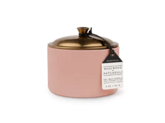 Paddywax HYGGE BLUSH ROSEWOOD + PATCHOULI vonná sviečka (5oz / 141g)