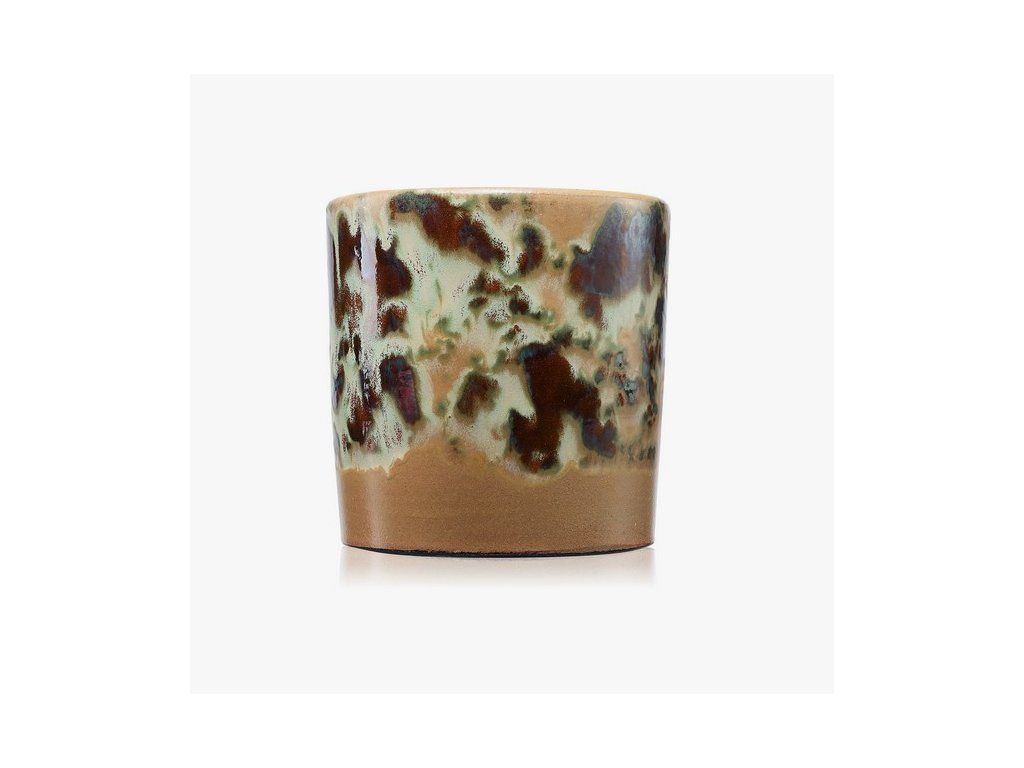 Paju Lee Earth Papi vonná sviečka v keramickej nádobe 13,5 x 13,5 x 13,5 cm