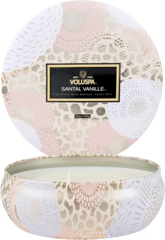 Santal Vanille 3W Tin