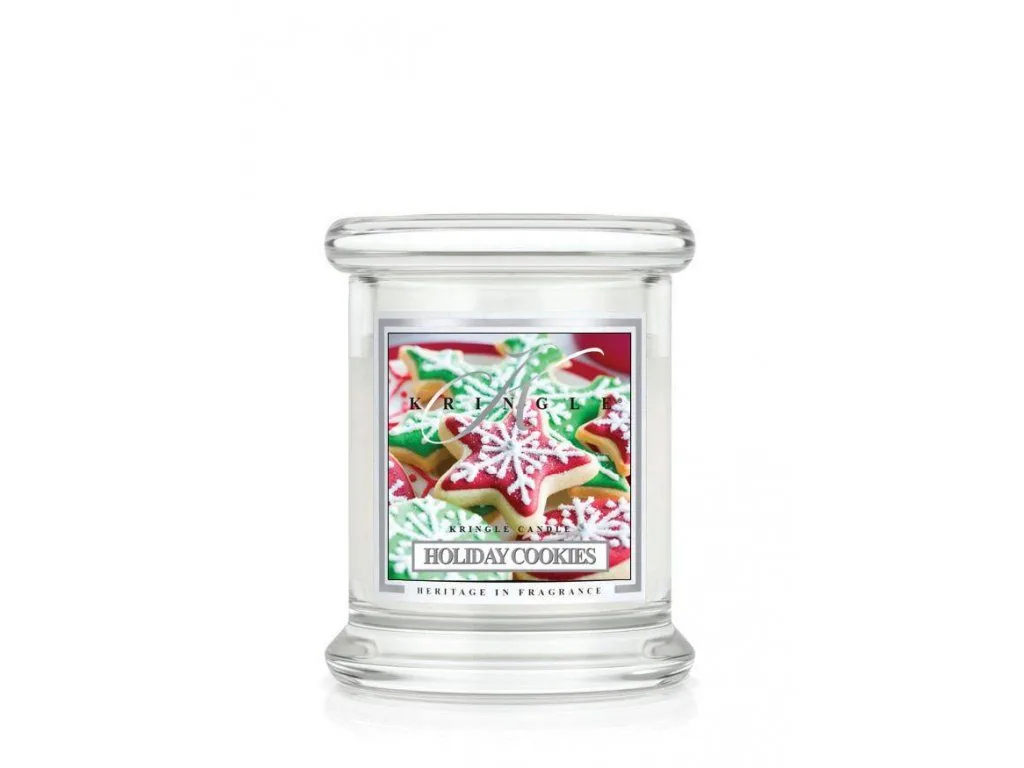 Kringle Candle Holiday Cookies vonná sviečka mini 1-knôtová (127 g)