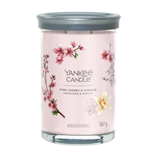 YC Signature Veľká Sviečka Tumbler Pink Cherry & Vanilla