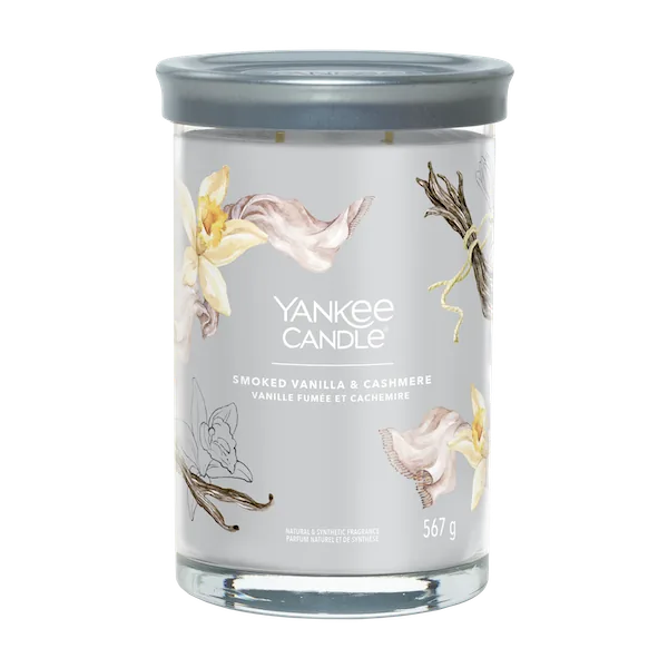 YC Signature Veľká Sviečka Tumbler Smoked Vanilla & Cashmere
