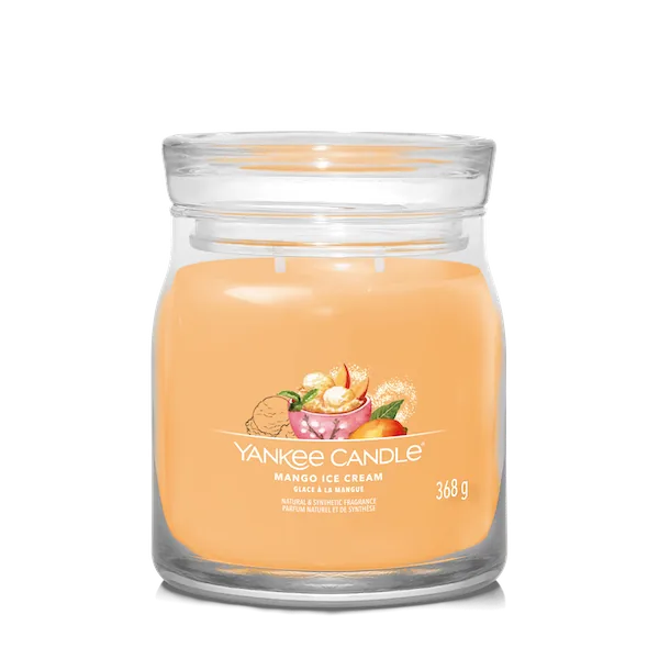 YC Signature Sviečka Stredná Mango Ice Cream