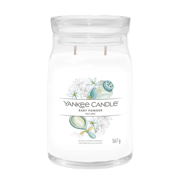 YC Signature Sviečka Veľká Baby Powder