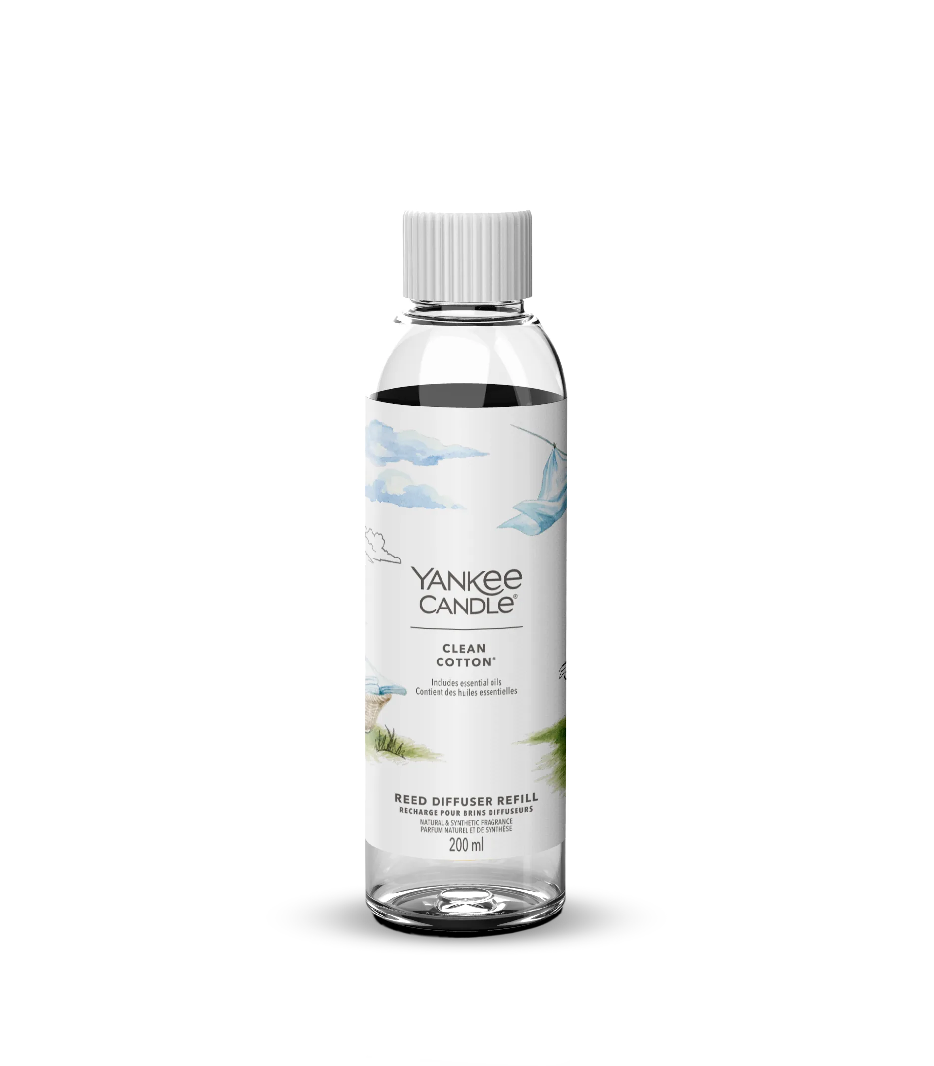 YC Signature Difuzér Náhradná Náplň 200ml Clean Cotton
