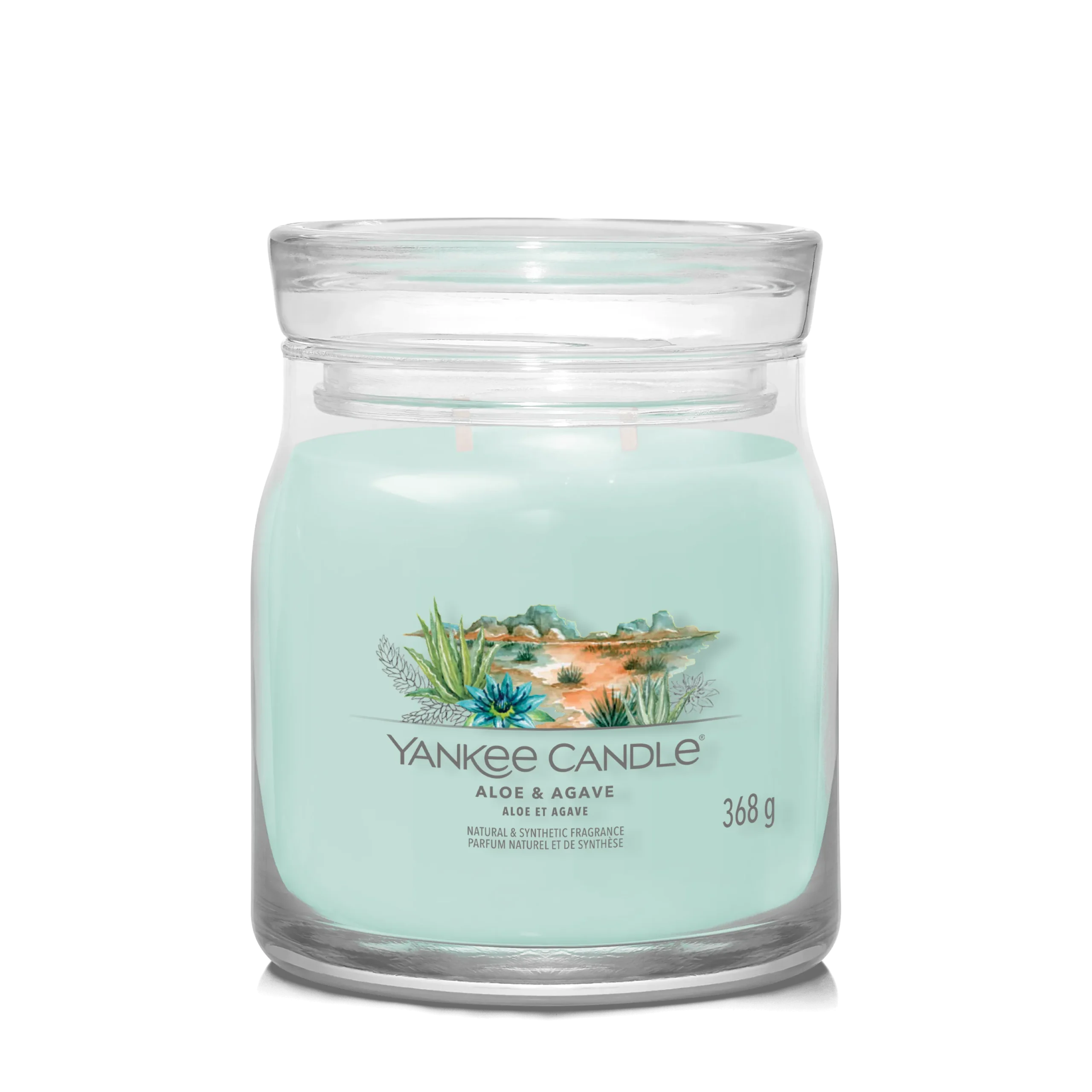 YC Signature Sviečka Stredná Aloe & Agave