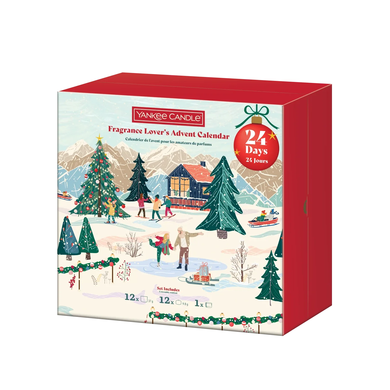YC Vianočný Set 25 Adventný Kalendár - Kniha