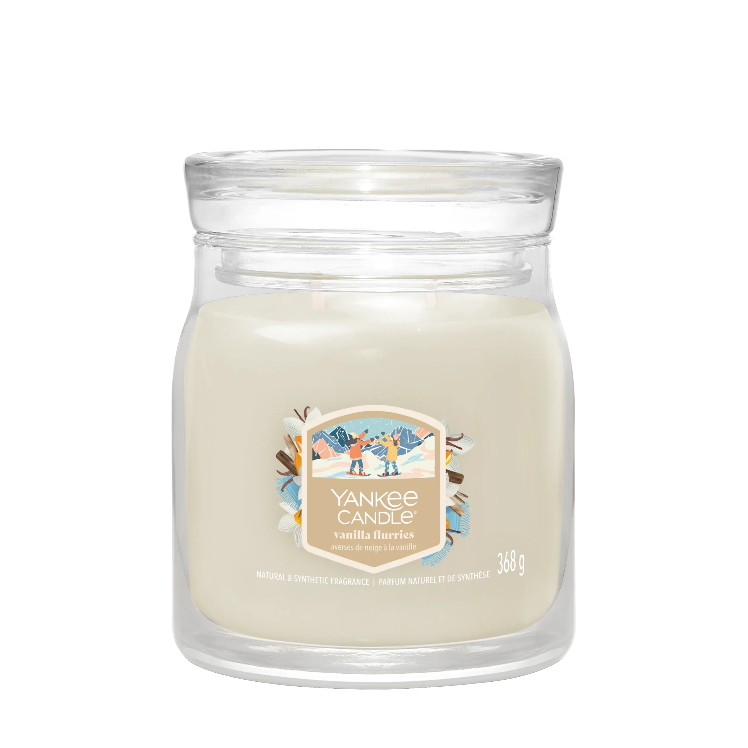 YC Signature Sviečka Stredná Vanilla Flurries