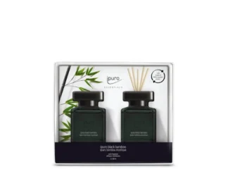 ipuro Essentials Black Bamboo 2x50ml difúzor v darčekovom balení