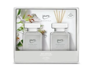 ipuro Essentials White Lily 2x50ml difúzor v darčekovom balení