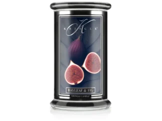 Kringle Candle Reserve Bayleaf & Fig vonná sviečka veľká 2-knôtová (624 g)