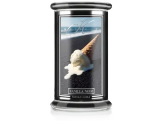 Kringle Candle Reserve Vanilla Noir vonná sviečka veľká 2-knôtová (624 g)