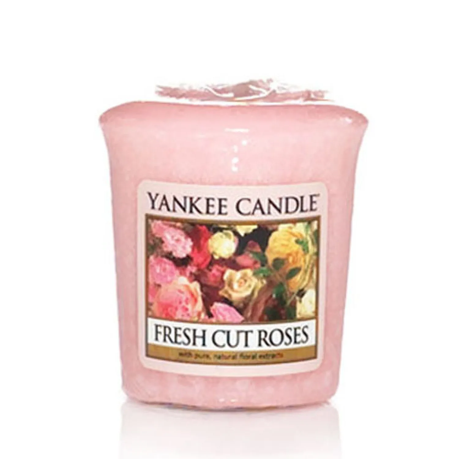YC Votívna Sviečka Fresh Cut Roses