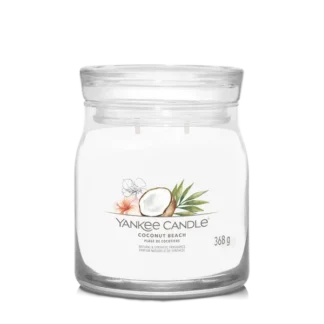 COCONUT BEACH — Stredná sviečka Signature 368g