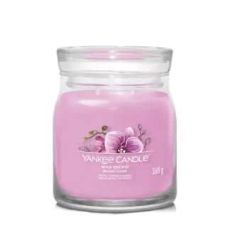 WILD ORCHID — Stredná sviečka Signature 368g