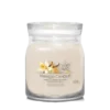VANILLA CREME BRULEE — Stredná sviečka Signature 368g