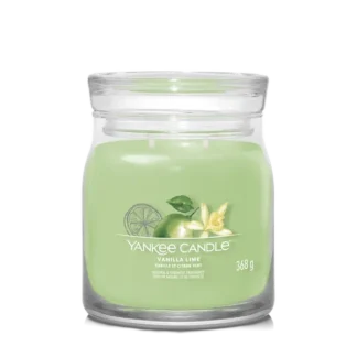 VANILLA LIME — Stredná sviečka Signature 368g