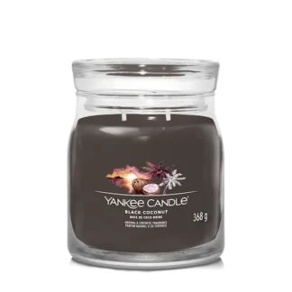BLACK COCONUT — Stredná sviečka Signature 368g