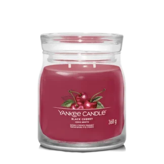BLACK CHERRY — Stredná sviečka Signature 368g