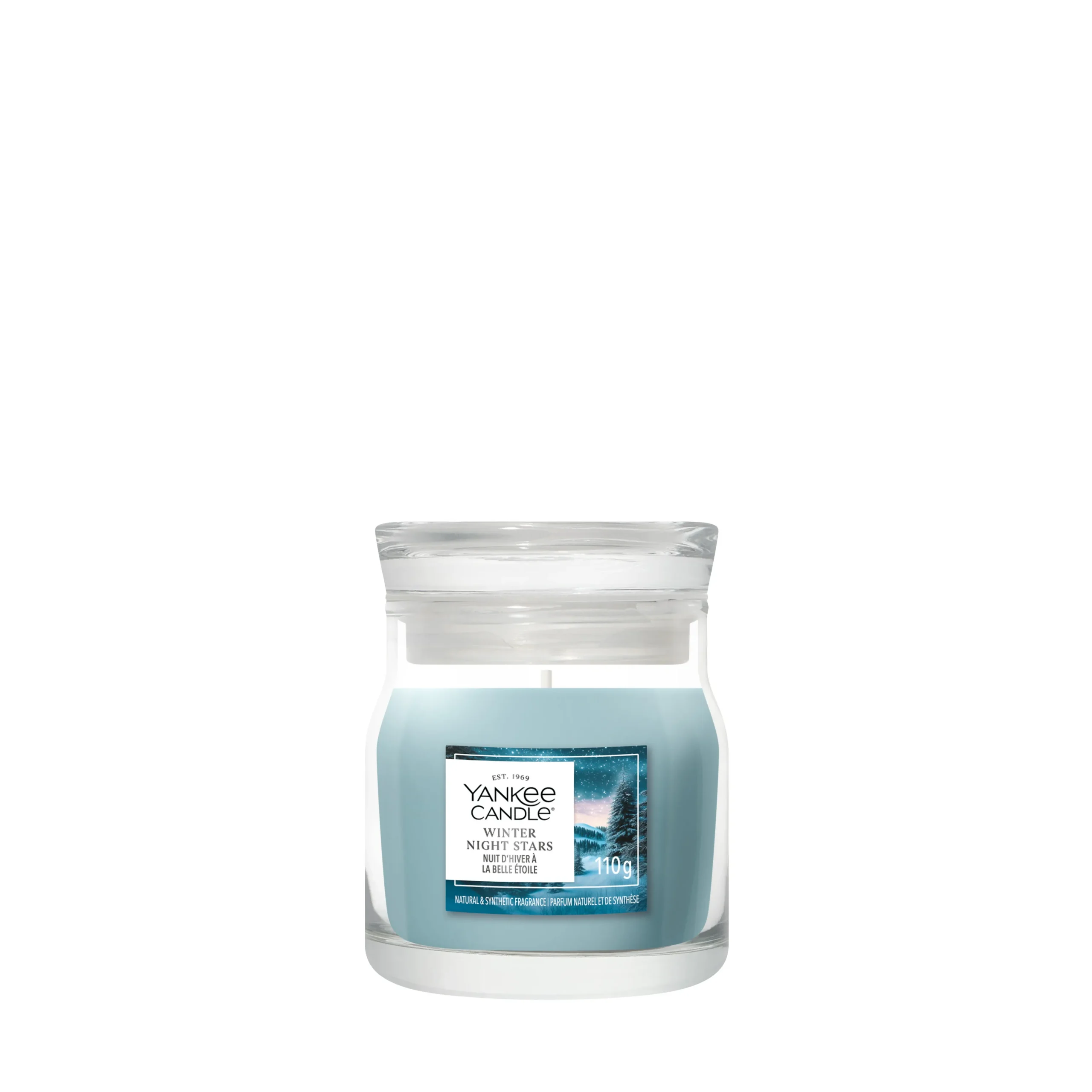 WINTER NIGHT STARS — Malá sviečka Tumbler Signature 110g