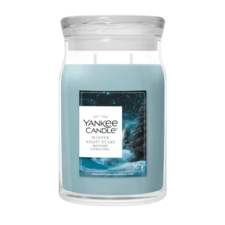 WINTER NIGHT STARS — Veľká sviečka Signature 567g