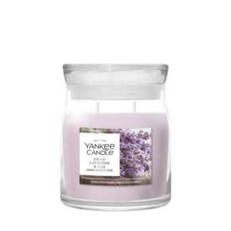 DRIED LAVENDER & OAK — Stredná sviečka Signature 368g