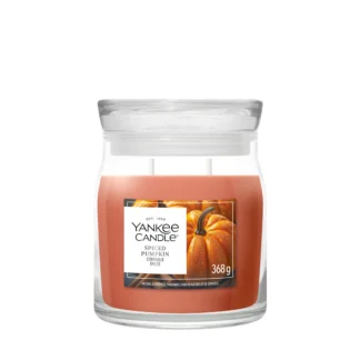 SPICED PUMPKIN — Stredná sviečka Signature 368g