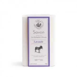 LAVANDE — Bio mydlo s oslím mliekom 125g