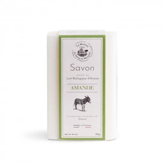 ALMOND — Bio mydlo s oslím mliekom 125g