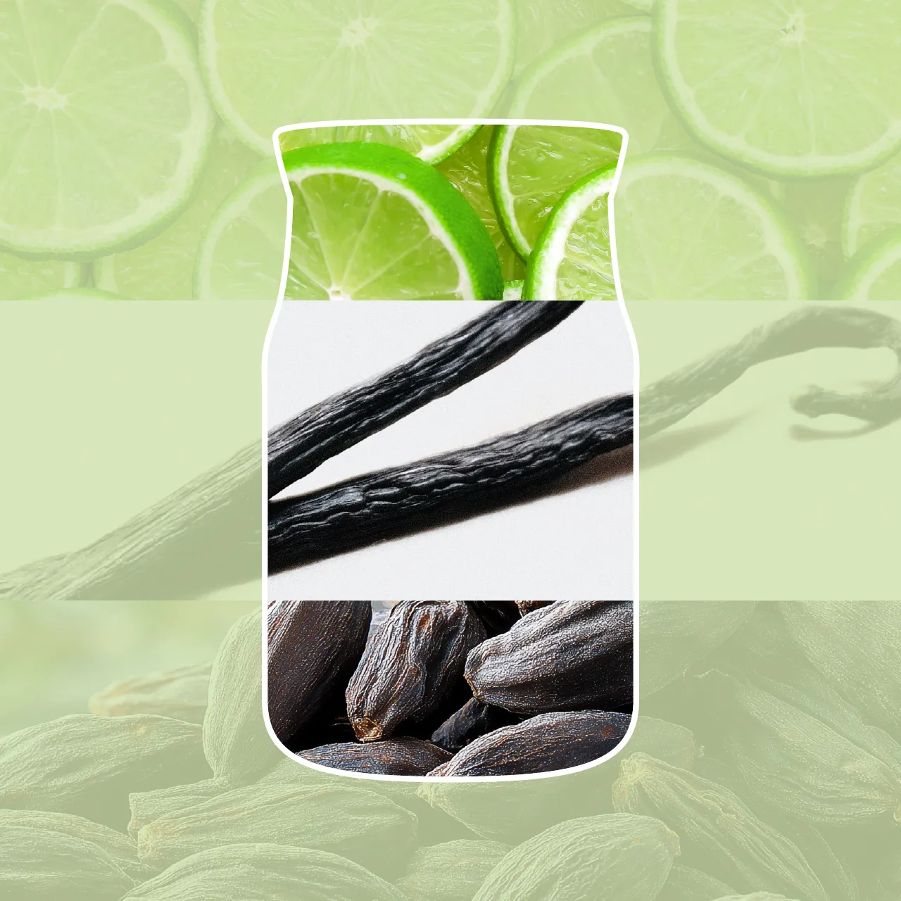 VANILLA LIME — Malá sviečka Signature 110g – Obrázok 2